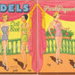Vintage Paper Dolls Models Doll Book c. 1940s Printable PDF Instant Digital Download 5 Pretty Models and Wardrobe Clip Art