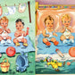 Vintage Paper Dolls Baby Parade c. 1955 Printable PDF Instant Digital Download Kitschy Cute Babies & Outfits  Clip Art