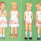 Vintage Paper Dolls Foreign Dolls c. 1957 Printable PDF Instant Digital Download 8 Kitsch Cute International Boys & Girls Clip Art