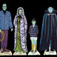 Vintage Paper Dolls The Munsters Printable PDF Instant Digital Download Retro 1966 TV Monster Family Clip Art