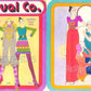 Vintage Paper Dolls Casual Co. 1972 Long Legged Boho Hippie Retro Mod Ladies Printable PDF Instant Digital Download Groovy '70s Fashions Z1