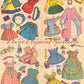 Vintage Paper Dolls Big 'n' Easy Darling Kitschy Cute Little Girls & Pets c. 1949 PDF Printable Instant Digital Download Adorable Clip Art