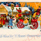 Vintage Printable Victorian Christmas Card Art Deco Postcard Images Set of 9 c. 1910s PDF Instant Digital Download JPEGS 300 dpi