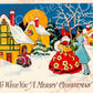 Vintage Printable Victorian Christmas Card Art Deco Postcard Images Set of 9 c. 1910s PDF Instant Digital Download JPEGS 300 dpi