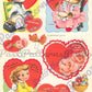 Printable Vintage 1955 Whitman Valentines Day Cards Cute Kitsch Boys Girls Animals PDF Instant Digital Download Clip Art 40 Designs JPEG