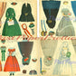 Vintage Paper Dolls Little Women Cut-Outs c. 1934 PDF Printable Instant Digital Download Meg Amy Jo Beth Sisters Clip Art