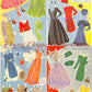 Vintage Paper Dolls John Robert Powers Models Cut-Out Dolls c. 1942 Printable PDF Instant Digital Download 6 Pretty Models Clip Art