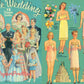 Vintage Paper Dolls Double Wedding c. 1939 Printable PDF Instant Digital Download 15 Bridal Party Dolls & Clothes Clip Art