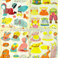 Vintage Paper Dolls Baby Dolls with Cloth-Like Clothes 1950 Printable PDF Instant Digital Download Kitschy Cute Babies Toddlers Clip Art