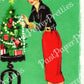 Vintage Printable Holiday Housewives Christmas Card Images Pretty Mid Century Ladies Retro Housewife PDF Instant Digital Download SET ONE