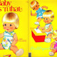 Vintage Paper Dolls Baby This 'n That Toy Doll c. 1979 Printable PDF Instant Digital Download Cute Childhood Memories Toy Doll Clip Art