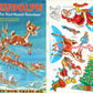 Vintage Paper Dolls Rudolph The Red-Nosed Reindeer c. 1961 Printable PDF Instant Digital Download Retro Christmas Playset Cut Outs Book