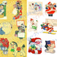 Vintage Printable Christmas Gift Tags Seals Stickers Collage PDF Instant Digital Download Retro 1930s 1940s Cute Kitsch Holiday Clip Art