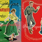 Vintage Paper Dolls Swing Your Partner 1950s Printable PDF Instant Digital Download Country Western Square Dance Line Dance Clip Art