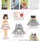 5 Sets Vintage Valentine Paper Dolls all Betsy McCall Collage Sheets c. 1950s Printable PDF Instant Digital Download