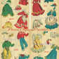 Vintage Paper Dolls Swing Your Partner 1950s Printable PDF Instant Digital Download Country Western Square Dance Line Dance Clip Art