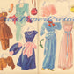 Vintage Paper Dolls Sherry and Adele Glamorous Ladies 1953 PDF Printable Instant Digital Download Beautiful Mid Century Glam Girls Clip Art