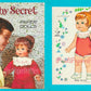 Vintage Paper Dolls Baby Secret Toy Doll c. 1966 Printable PDF Instant Digital Download Cute Childhood Memories Toy Doll Clip Art