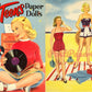 Vintage Paper Dolls Merry Teens c. 1953 Printable PDF Instant Digital Download 4 Pretty High School Teenager Girls Clip Art