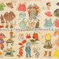 Vintage Paper Dolls Scootles and Kewpie Doll Book c. 1938 Printable PDF Instant Digital Download Cute Cupie Babies Clip Art