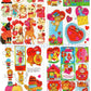 Vintage Printable Valentine Playbook Cut Out Cards Envelopes Seals Retro 1980s PDF Instant Digital Download Cute Kitsch Designs