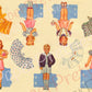 Vintage Paper Dolls Birthday Party Stand-Up Cut-Out Dolls c. 1944 Printable PDF Instant Digital Download Cute Boys Girls Wrap Around Skirts