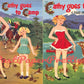 Vintage Paper Dolls Cathy Goes To Camp c. 1954 Printable PDF Instant Digital Download Little Girl Campers & Counselor Summer Camping Clipart