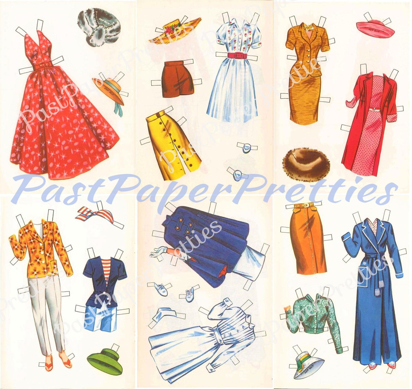 Vintage Paper Dolls Nurse  Cut-Out Doll c. 1963 Printable Instant Digital Download Pretty Hospital Nurse Clip Art