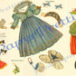 Vintage Paper Dolls Cinderella Steps Out c. 1948 Prince Charming Printable PDF Instant Digital Download Kitsch Fairy Tale Ephemera Clip Art