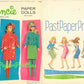 Vintage Paper Dolls Meet Francie c. 1966 Printable PDF Instant Digital Download Cute Childhood Toy Fashion Doll Clip Art Z1