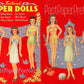 Vintage Paper Dolls Festival Beauty Pageant Queens c. 1944 Printable PDF Instant Digital Download 6 Pretty Festival Queens Dolls Clip Art