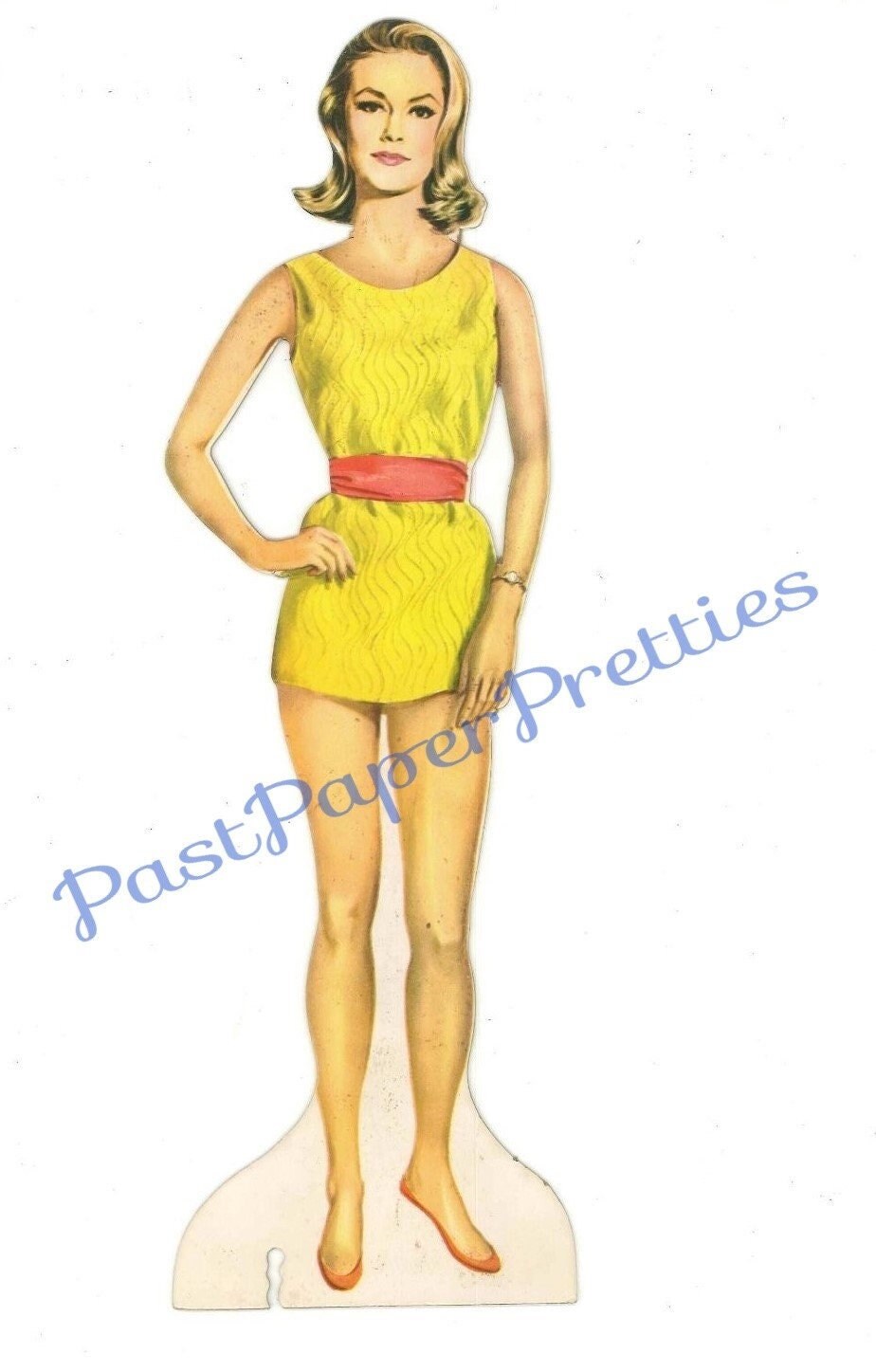 Vintage Paper Dolls Bewitched c. 1965 Printable PDF Instant Digital Download Retro TV Show Sitcom Samantha Stephens Witch Doll Clip Art