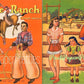 Vintage Paper Dolls Dude Ranch c. 1943 Printable PDF Instant Digital Download Cute Cowgirls Cowboys Western Dolls and Clothes Clip Art