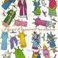 Vintage Paper Dolls Bible Children c. 1960s Printable PDF Instant Digital Download Famous Biblical Children & Outfits Religious Clip Art