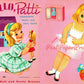 Vintage Paper Dolls Hello Patti Doll Book c. 1967 Printable PDF Instant Digital Download Cute Kitsch Little Sixties Girl Pretty Dresses