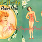 Vintage Paper Dolls Pert and Pretty c. 1954 Printable PDF Instant Digital Download 3 Pretty Ladies Clip Art