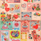 Vintage Printable Valentines Day Card Cut Out Collage Sheets Retro 1947 Whitmans PDF Instant Digital Download Cute Kitsch Girls Boys Animals