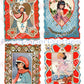 Vintage Printable Antique Whitney Valentines Day Cards Victorian 1910s Cute Darling Children Collage Sheets PDF Instant Digital Download