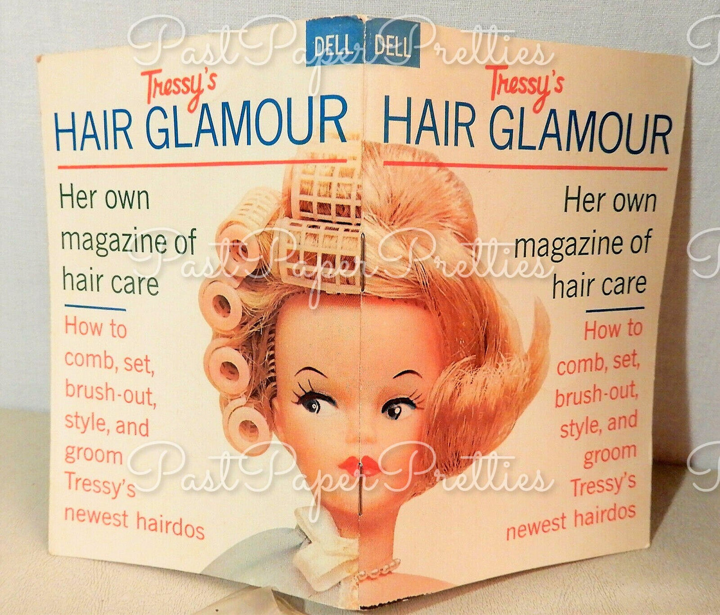 Vintage Printable Tressy Hair Glamour Fashion Doll Hair Care Hairstyles Guide c. 1964 PDF Instant Digital Download 10 How To Hairdos