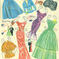 Vintage Paper Dolls Fashions for the Modern Miss c. 1962 PDF Printable Instant Digital Download 2 Pretty Models Sixties Fashions Clip Art