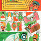 Vintage Christmas Playbook Printable Paper Activity Book c. 1970s PDF Instant Digital Download Holiday Cards Paper Dolls Crafts