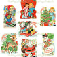 Vintage Printable Retro Christmas Classroom Style Cards Collage Sheets 20 Images PDF Instant Digital Download Cute 1960s Holiday Greetings