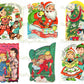 Vintage Printable Retro Christmas Classroom Style Cards Collage Sheets 20 Images PDF Instant Digital Download Cute 1960s Holiday Greetings