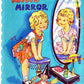 Vintage Paper Dolls The Magic Mirror c. 1950s PDF Printable Instant Digital Download Sandles Inc Cute Girl Storybook Fairytale Clip Art