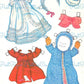 Vintage Paper Dolls Baby Anne c. 1964 Cute Little Baby Girl Printable PDF Instant Digital Download Kitsch Babies Clip Art