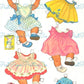 Vintage Paper Dolls Baby Anne c. 1964 Cute Little Baby Girl Printable PDF Instant Digital Download Kitsch Babies Clip Art