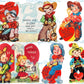 Vintage Western Valentines Day Cards Cute Cowboy Indian Themed Collage Sheets Printable PDF Instant Digital Download 64 Images 2 Sizes