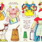 Vintage Paper Dolls Heidi c. 1950s PDF Printable Instant Digital Download Sandles Inc Cute Austrian Girl Storybook Fairytale Clipart