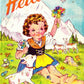 Vintage Paper Dolls Heidi c. 1950s PDF Printable Instant Digital Download Sandles Inc Cute Austrian Girl Storybook Fairytale Clipart