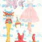 Vintage Paper Dolls The Ballerinas 1967 PDF Printable Instant Digital Download 4 Cute Ballet Dancers and Outfits Clip Art